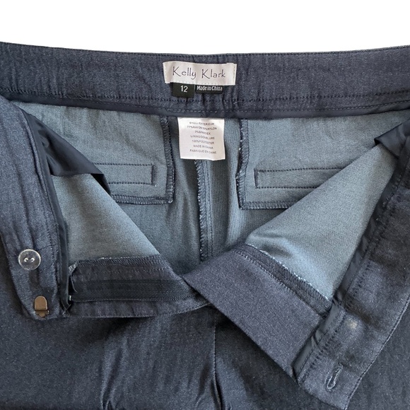 Kelly Klark Chino Style Shorts 9" Knee Length Size 12 - Picture 3 of 5